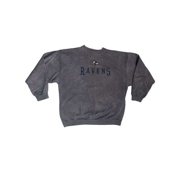 Vintage 90s Baltimore Ravens Logo Athletic
Embroidered Crewneck Sweatshirt - Picture 1 of 5